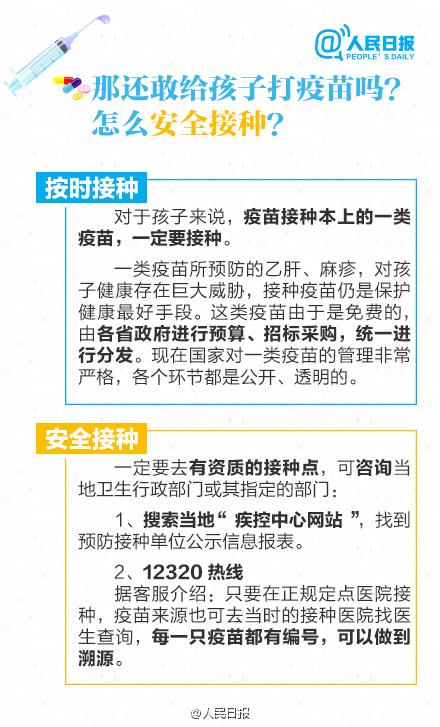 关于疫苗，回应你最关心的那些问题
